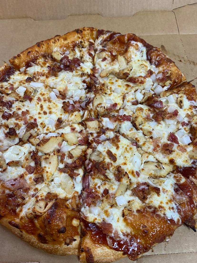 Order BBQ Chicken Pizza food online from Palermo Pizza Place store, Wyoming on bringmethat.com
