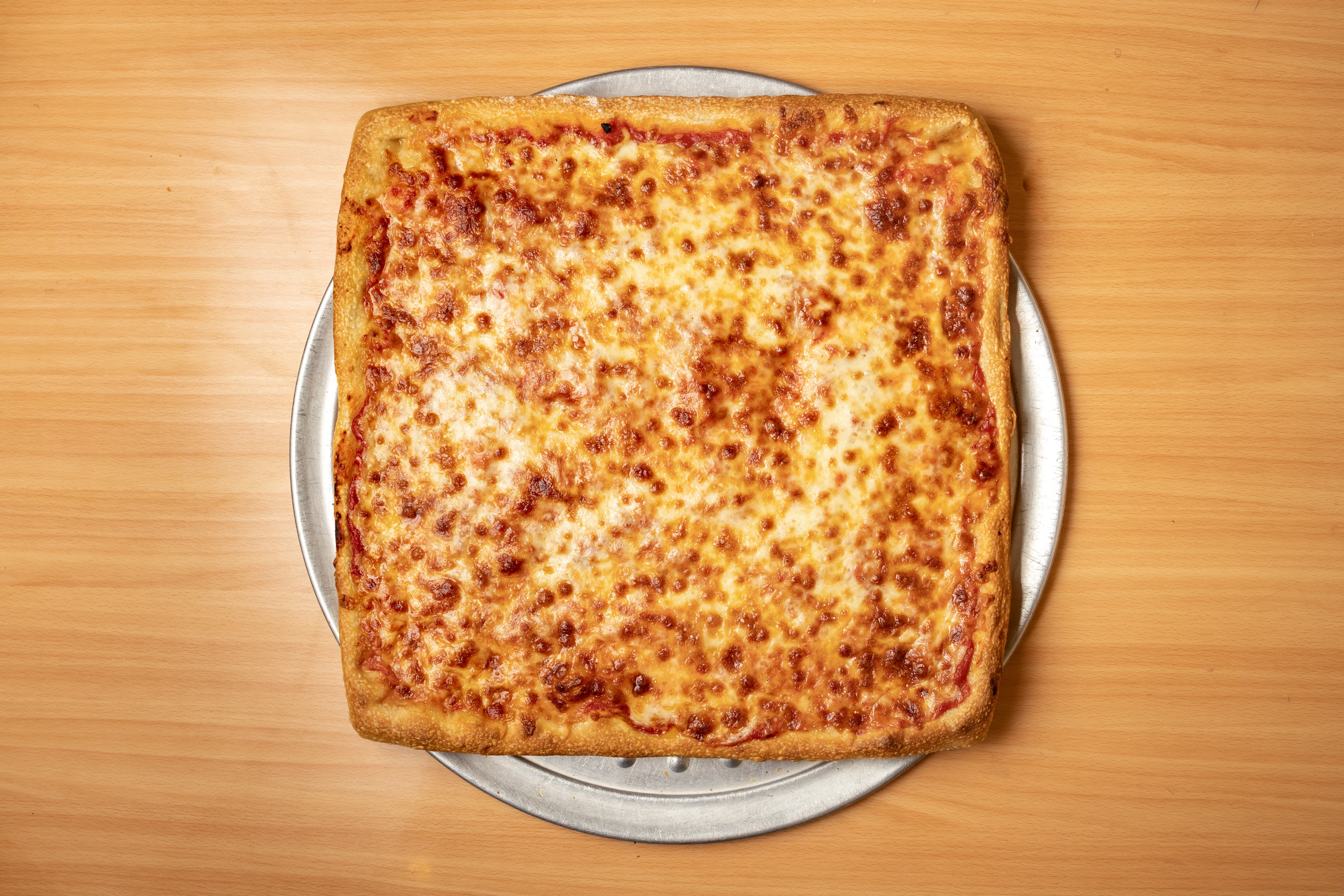 Order Sicilian Square Pizza - 16" x 16" (9 Slices) food online from Valentino's store, Fresh Meadows on bringmethat.com