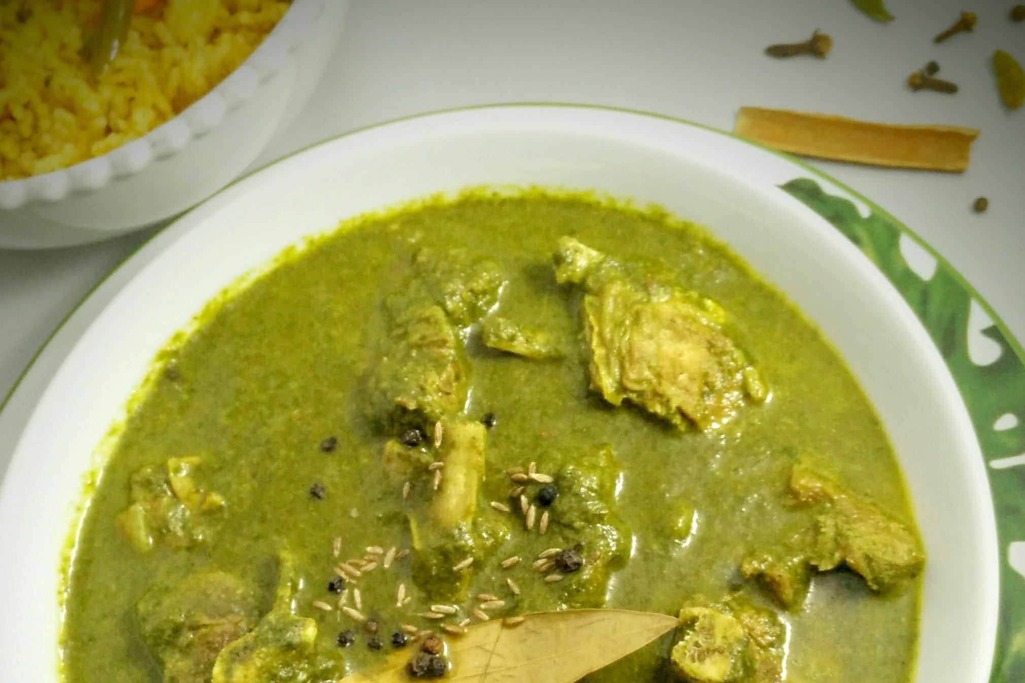 Order Saag Mutton food online from Southern Indian Biryani store, Dallas on bringmethat.com