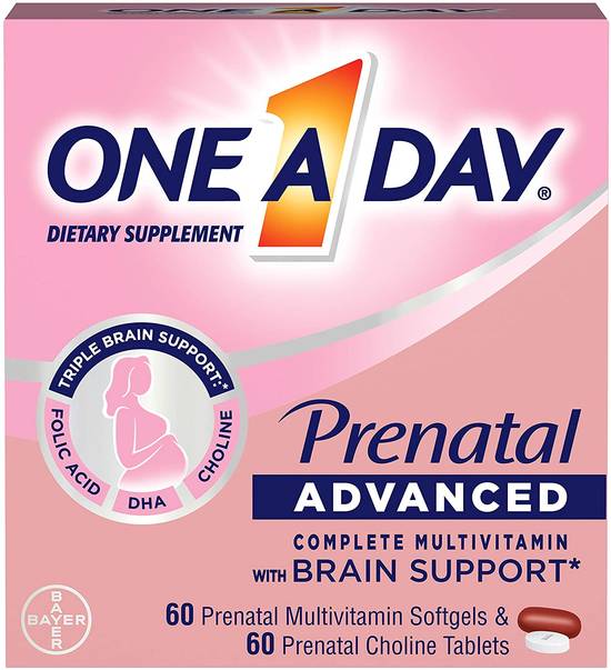 Order One A Day Multivitamin Complete Advanced Prenatal (1 ct) food online from Rite Aid store, Palm Desert on bringmethat.com