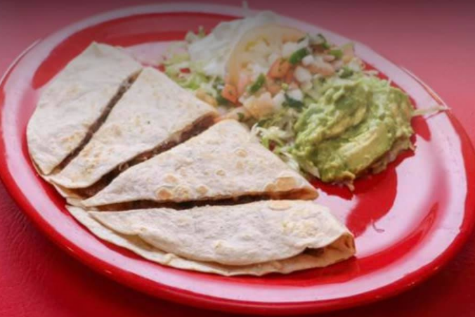 Order Quesadilla Plate  food online from Los charritos mexican grill store, Rosenberg on bringmethat.com