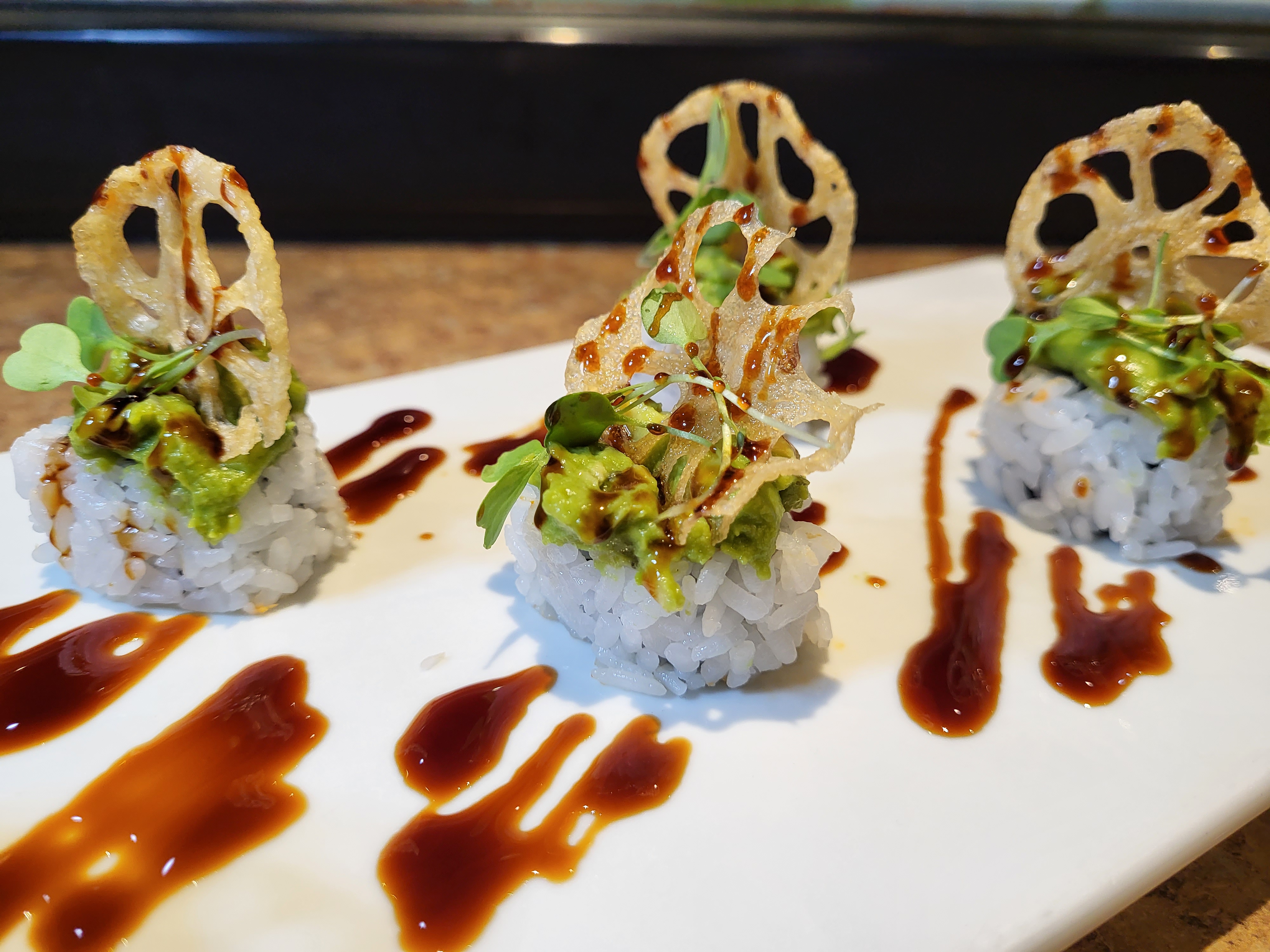 Order Guacamole Spicy Tuna Roll food online from Sushi Shack store, Plano on bringmethat.com