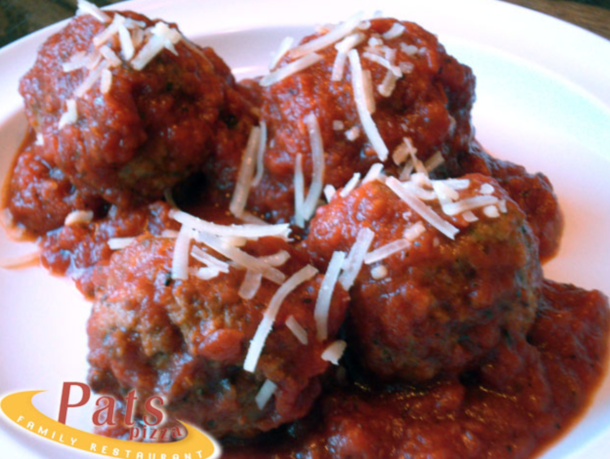 Order Meatballs food online from Pat Pizza Family Restaurant store, Wilmington on bringmethat.com
