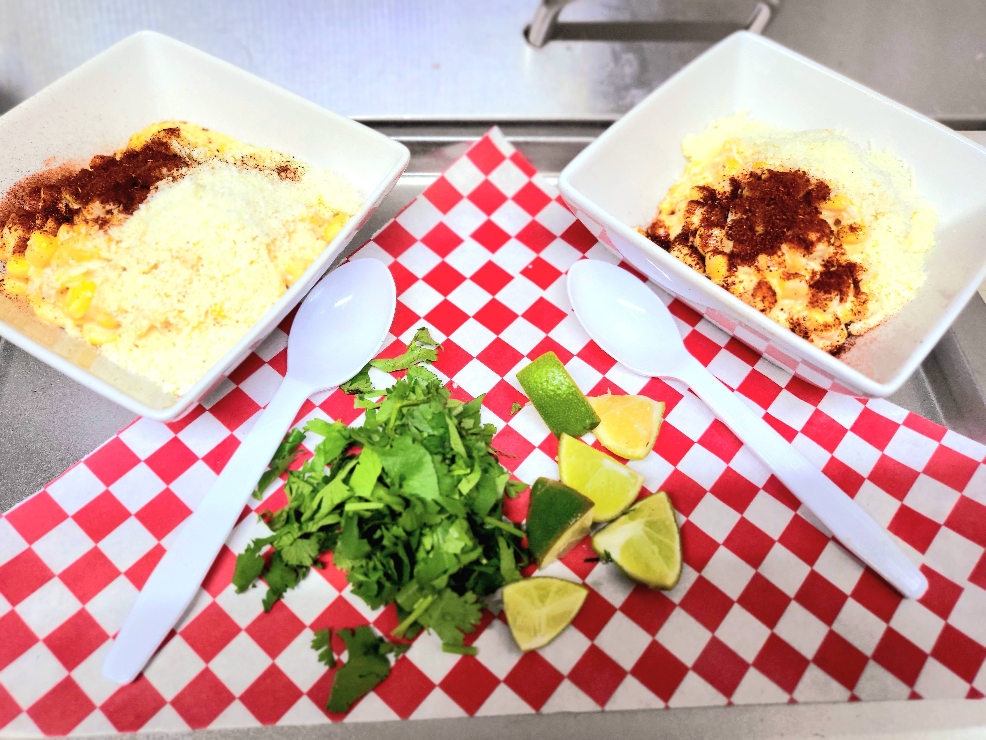 Order Large Grill Street Corn food online from Que Chilero store, Houston on bringmethat.com