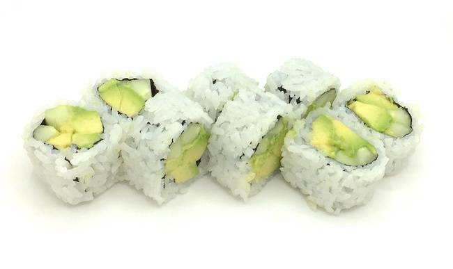 Order Avocado and Cucumber Roll (Delivery) food online from Ramen Hub & Poke store, Long Beach on bringmethat.com