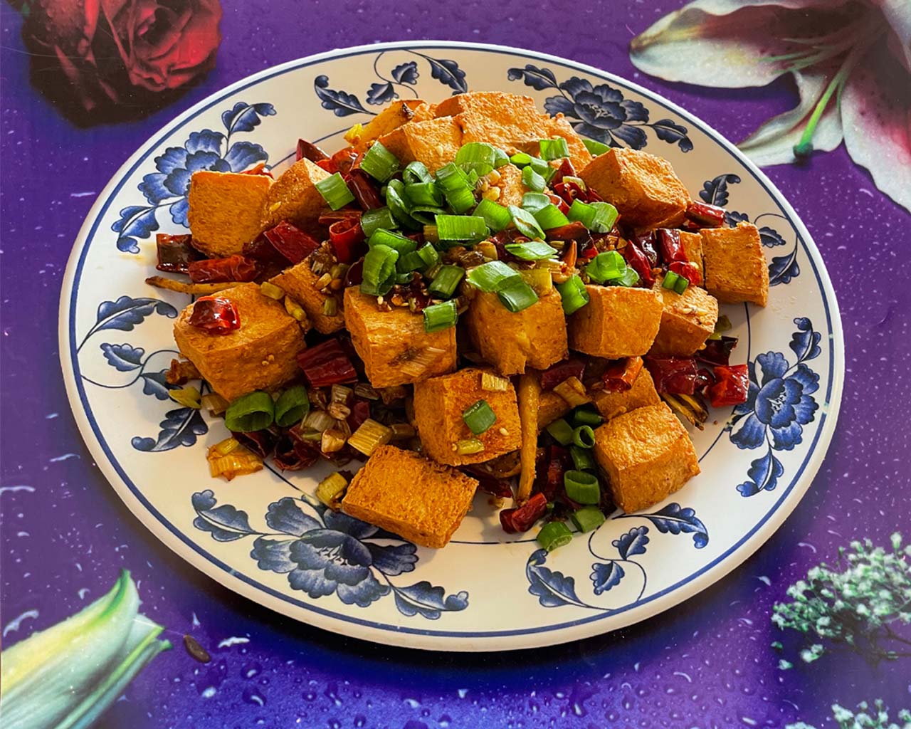 Order Tofu with Explosive Chili Pepper food online from Mings Garden store, San Jose on bringmethat.com