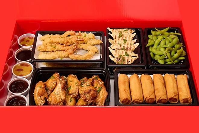Order SHAREABLE BOX food online from RA Sushi Bar Restaurant store, Woodlands on bringmethat.com