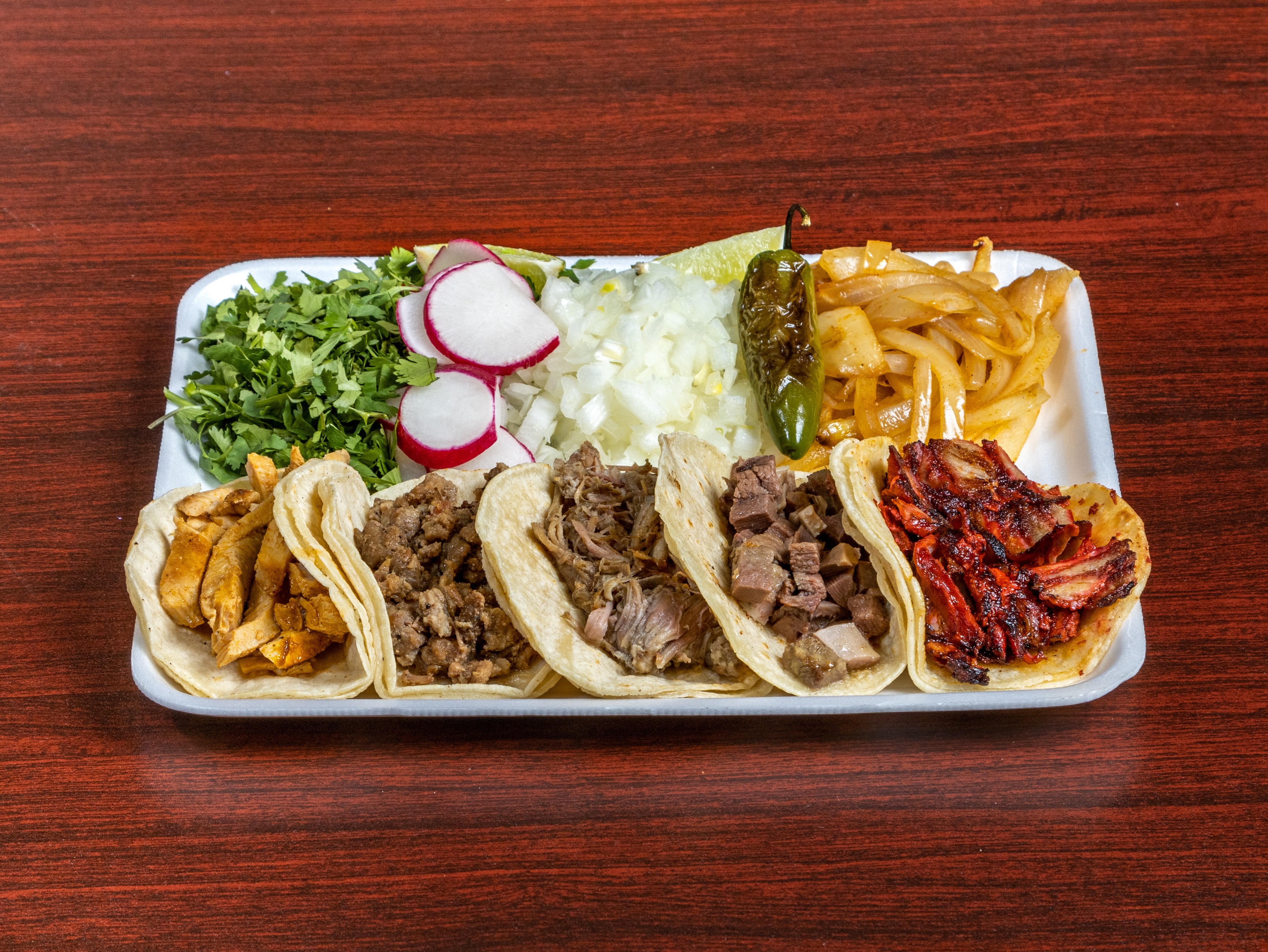 Order Taco Plate food online from Exxon Taqueria & Grill store, Balch Springs on bringmethat.com