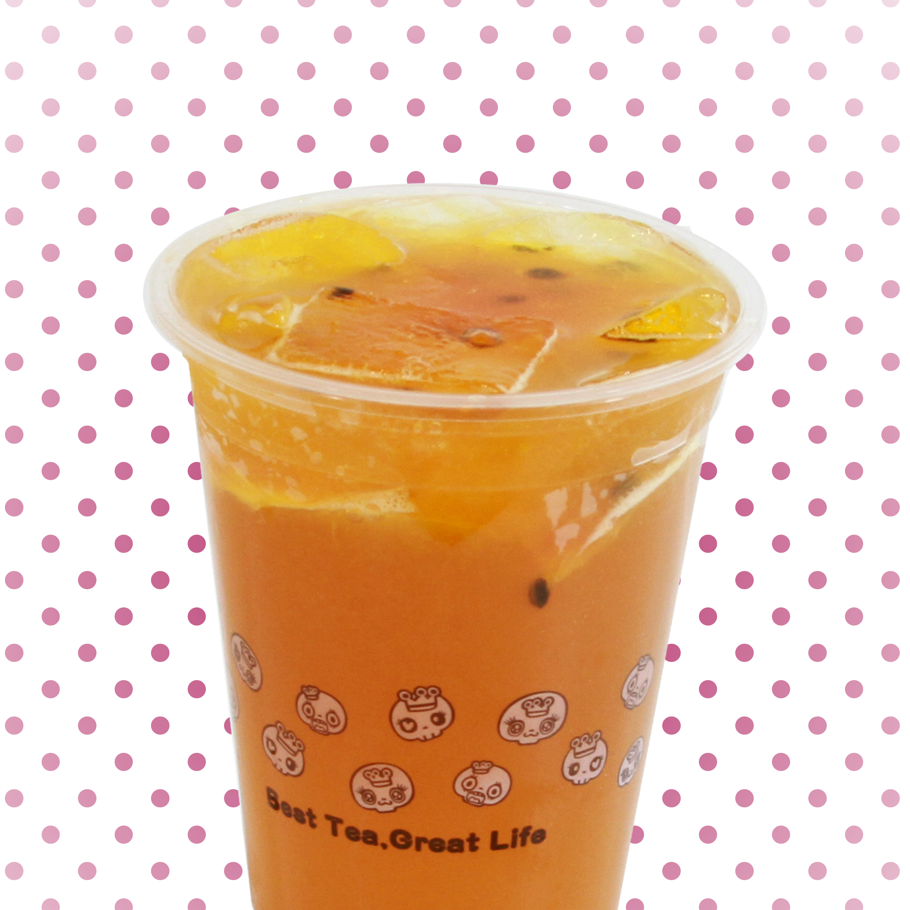 Order Passion Fruit Tea 百香果鲜茶 food online from Vivi Cafe store, Quincy on bringmethat.com