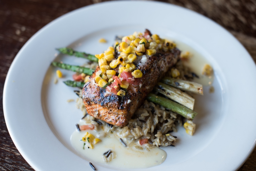 Order Blackened Salmon food online from Busboys and Poets store, Washington on bringmethat.com
