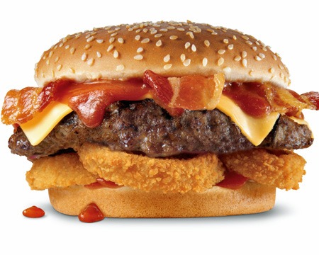 Order Western Bacon Cheeseburger food online from Carl's Jr. store, Claremore on bringmethat.com