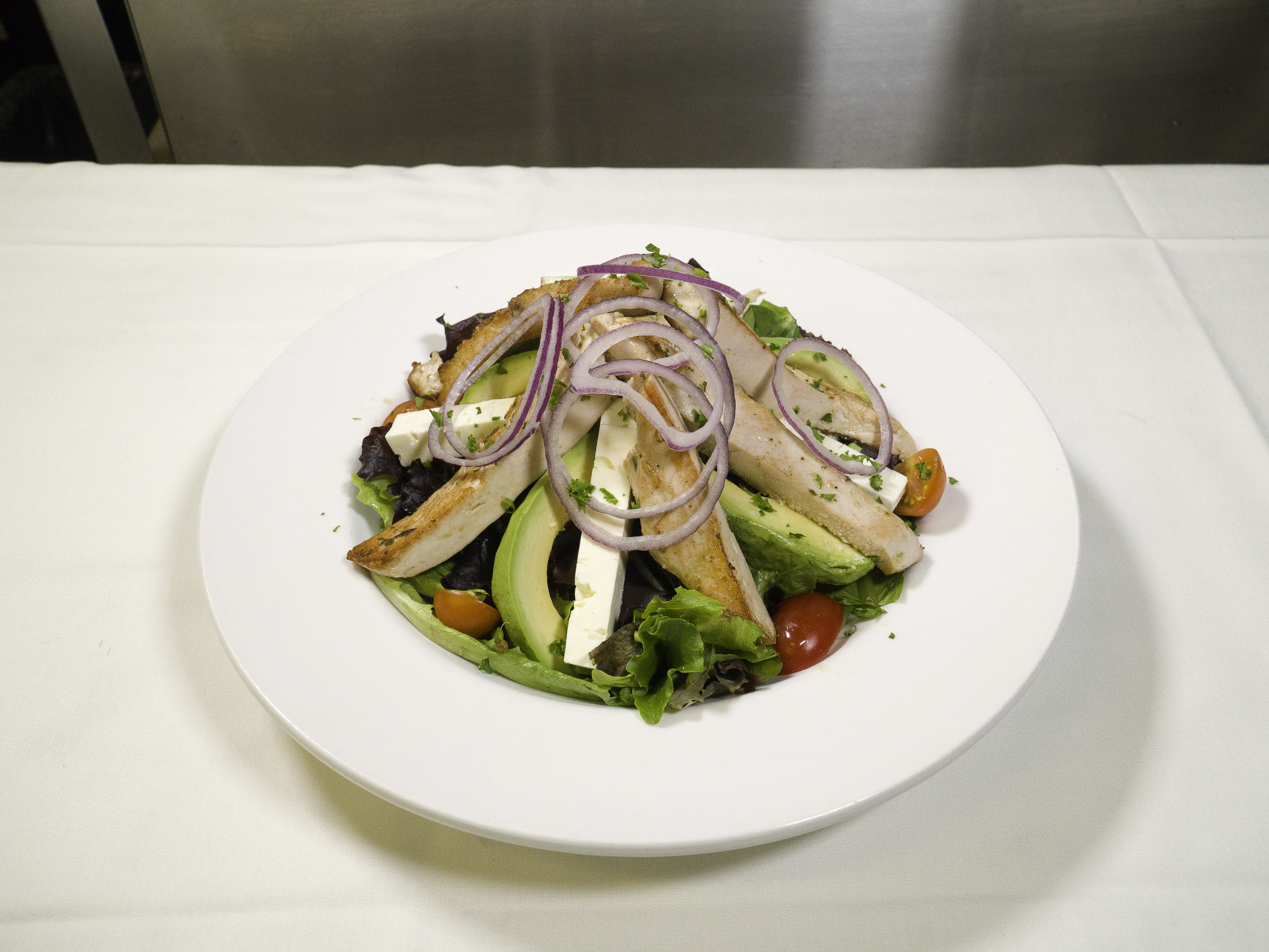 Order Grilled Chicken Salad food online from The Bottom Line store, Washington on bringmethat.com
