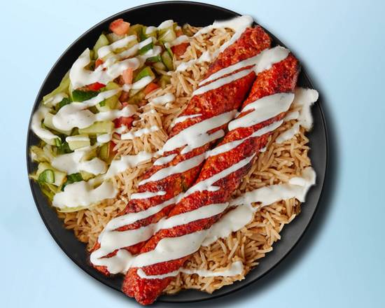 Order Kabab Over Rice food online from Falafel Fix store, Wilkes-Barre on bringmethat.com