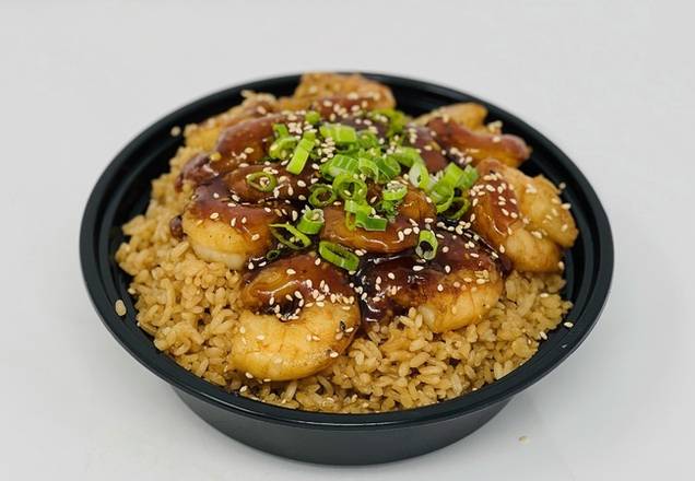 Order Shrimp Teriyaki Bowl food online from Kanji Sushi Hibachi store, Summerville on bringmethat.com