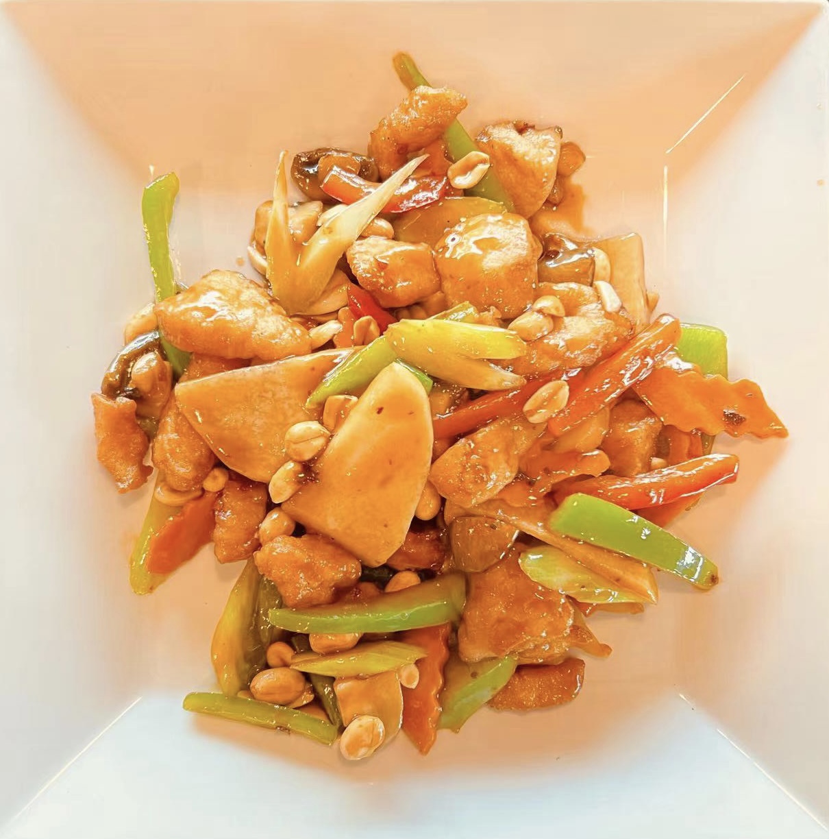 Order Kung Pao  food online from Oriental Pearl Restaurant store, West Chester on bringmethat.com