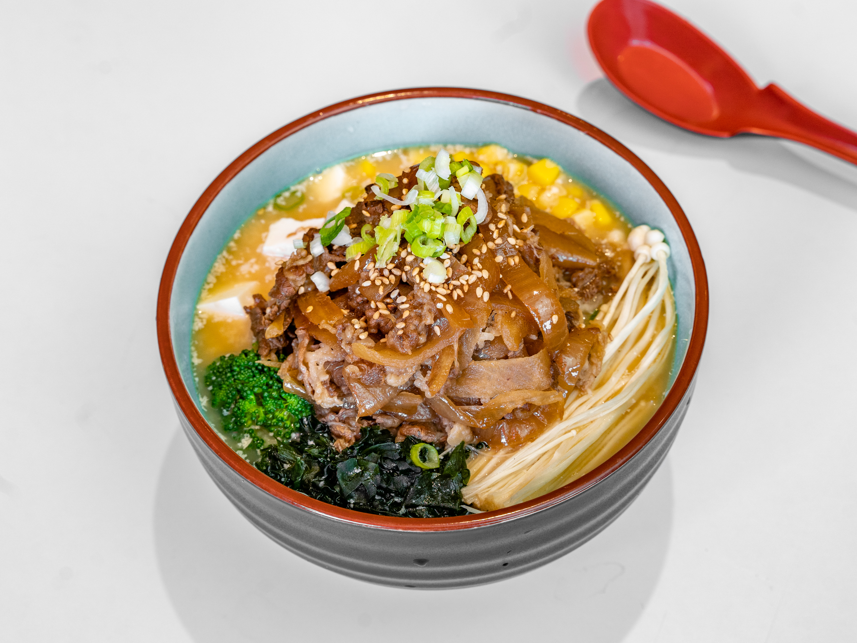 Order 84. Japanese Beef Ramen food online from Beijing Tokyo Bistro store, San Francisco on bringmethat.com