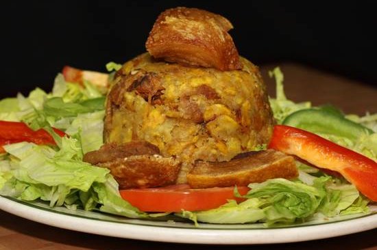 Order Mofongo - Plantain Ball with Options food online from La barca restaurant store, New York on bringmethat.com