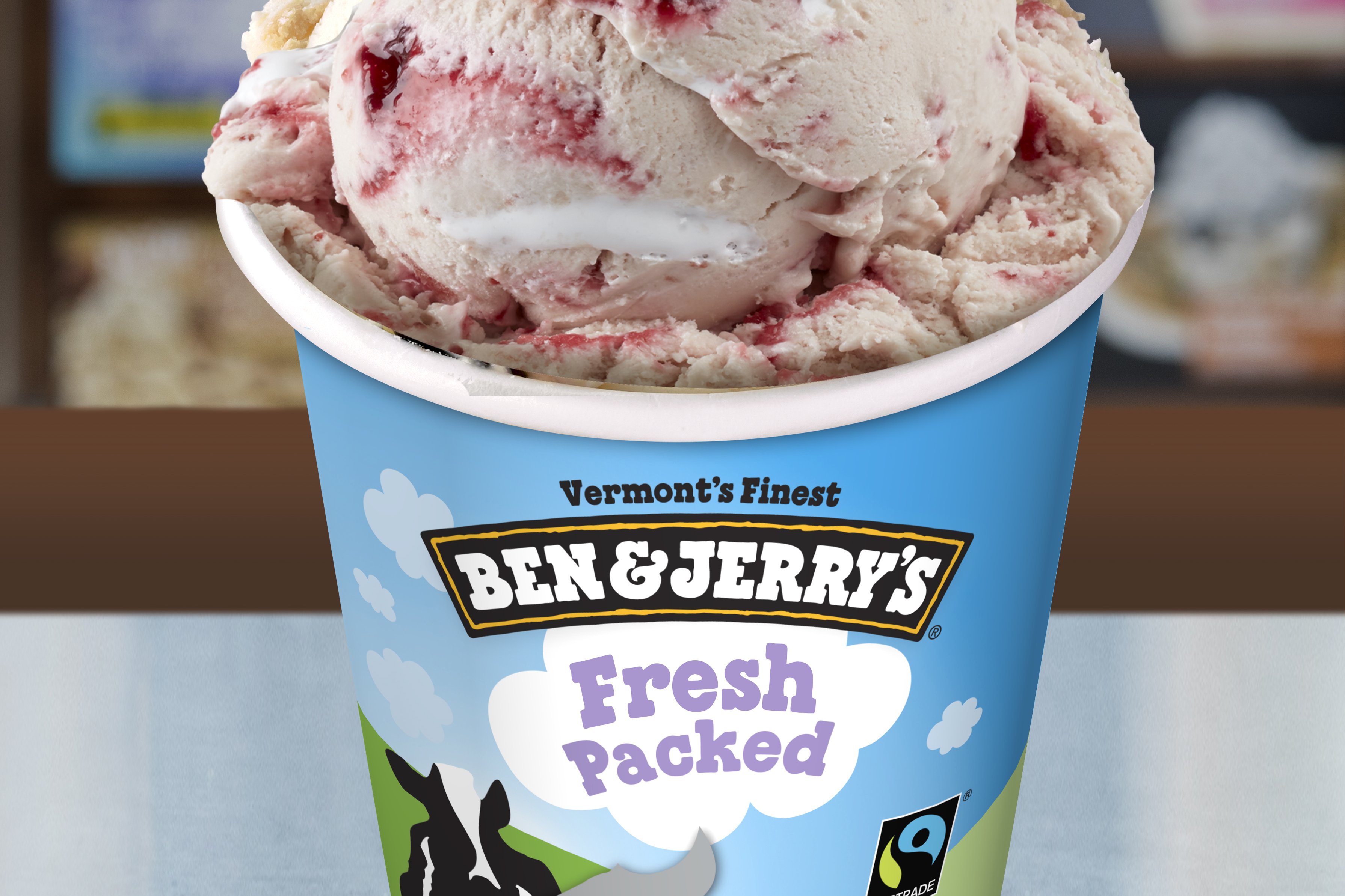 Order Strawberry Marshmallow Non-Dairy food online from Ben & Jerry's store, Plano on bringmethat.com