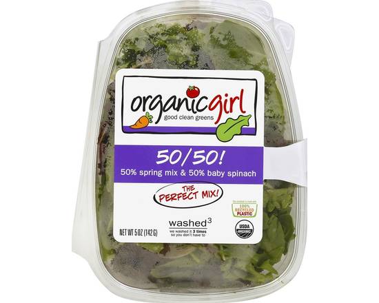 Order Organicgirl · Spring Mix & Baby Spinach Blend (5 oz) food online from Safeway store, Alamo on bringmethat.com