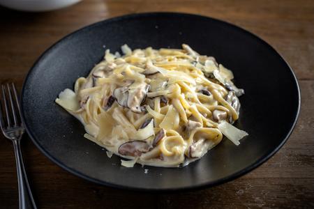 Order Wild Mushroom Alfredo Plate food online from Cupitol Coffee & Eatery store, Chicago on bringmethat.com