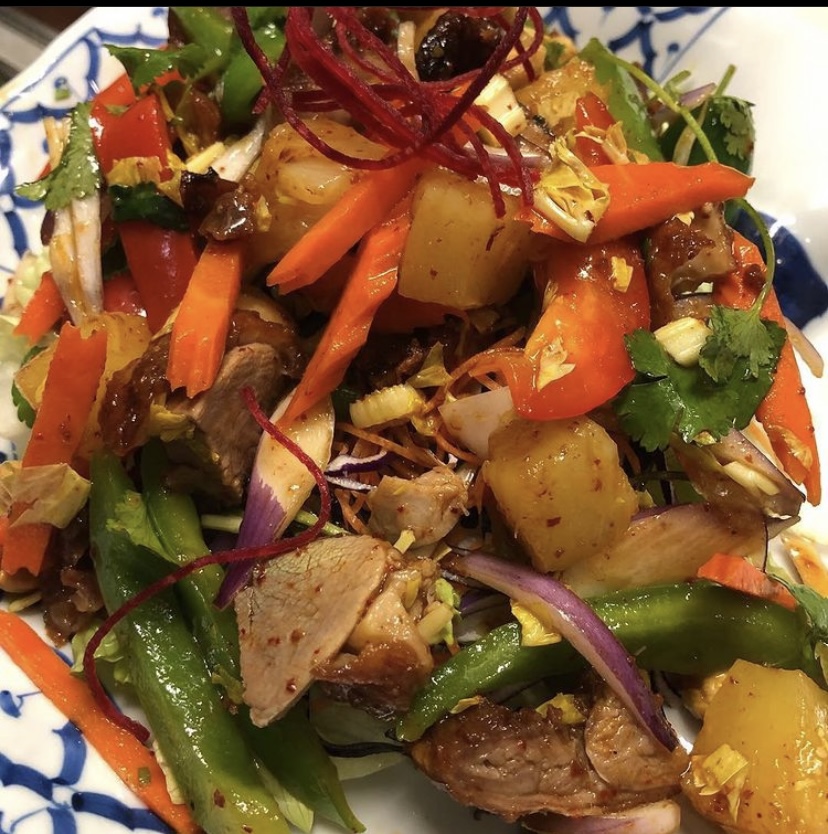 Order 29. Duck Salad food online from Thai Garden store, Orangeburg on bringmethat.com