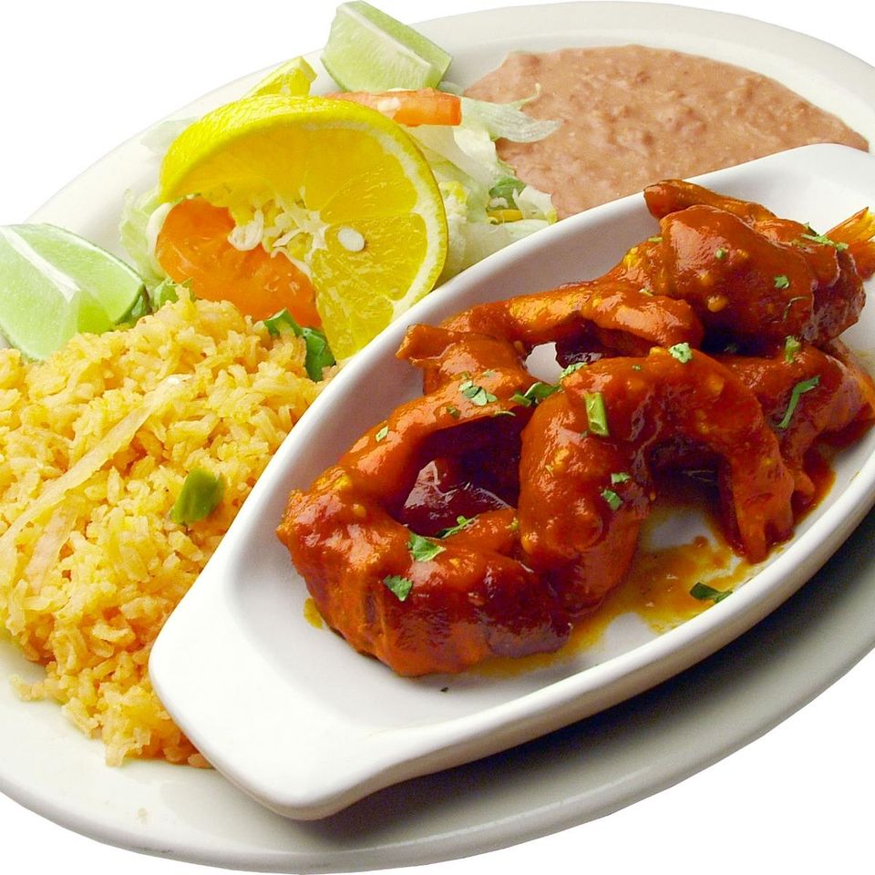 Order Stuffed Shrimp food online from Vejar's Mexican Restaurant store, Tulare on bringmethat.com