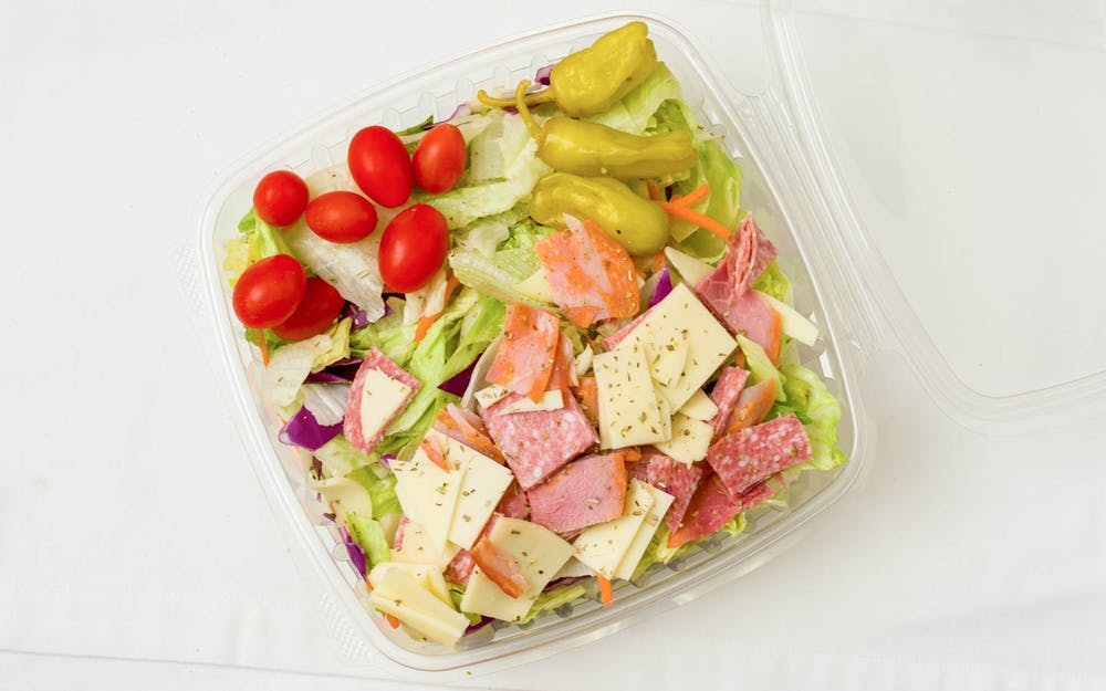 Order Antipasto Salad - Small food online from Sam's Sorrento Pizza store, Mt Clemens on bringmethat.com
