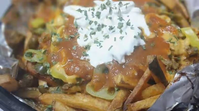 Order Hulk Loaded Fries food online from Hulk Hogies And Nachos store, Brookhaven on bringmethat.com