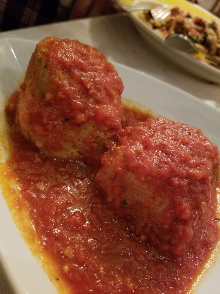 Order Meatballs (2 to an order) - Side food online from Angelina's store, Tuckahoe on bringmethat.com