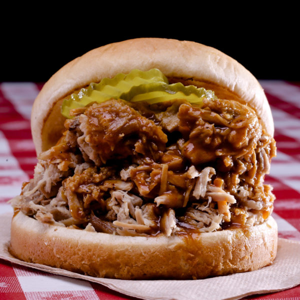Order BBQ Pork Sandwich food online from Slopes Bbq store, Atlanta on bringmethat.com