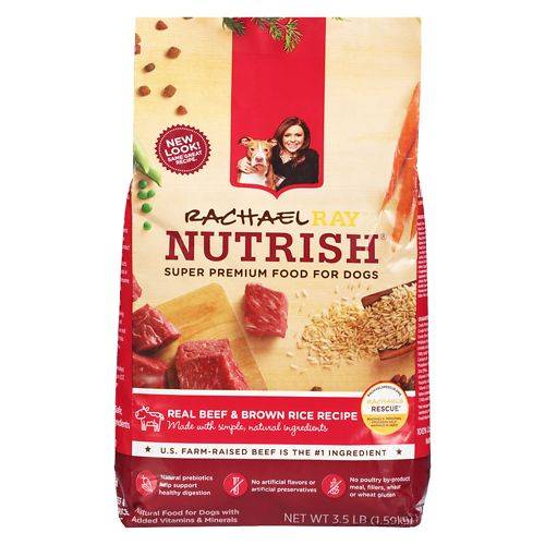 Order Nutrish Dog Food Beef And Brown Rice - 56.0 oz food online from Walgreens store, Rome on bringmethat.com