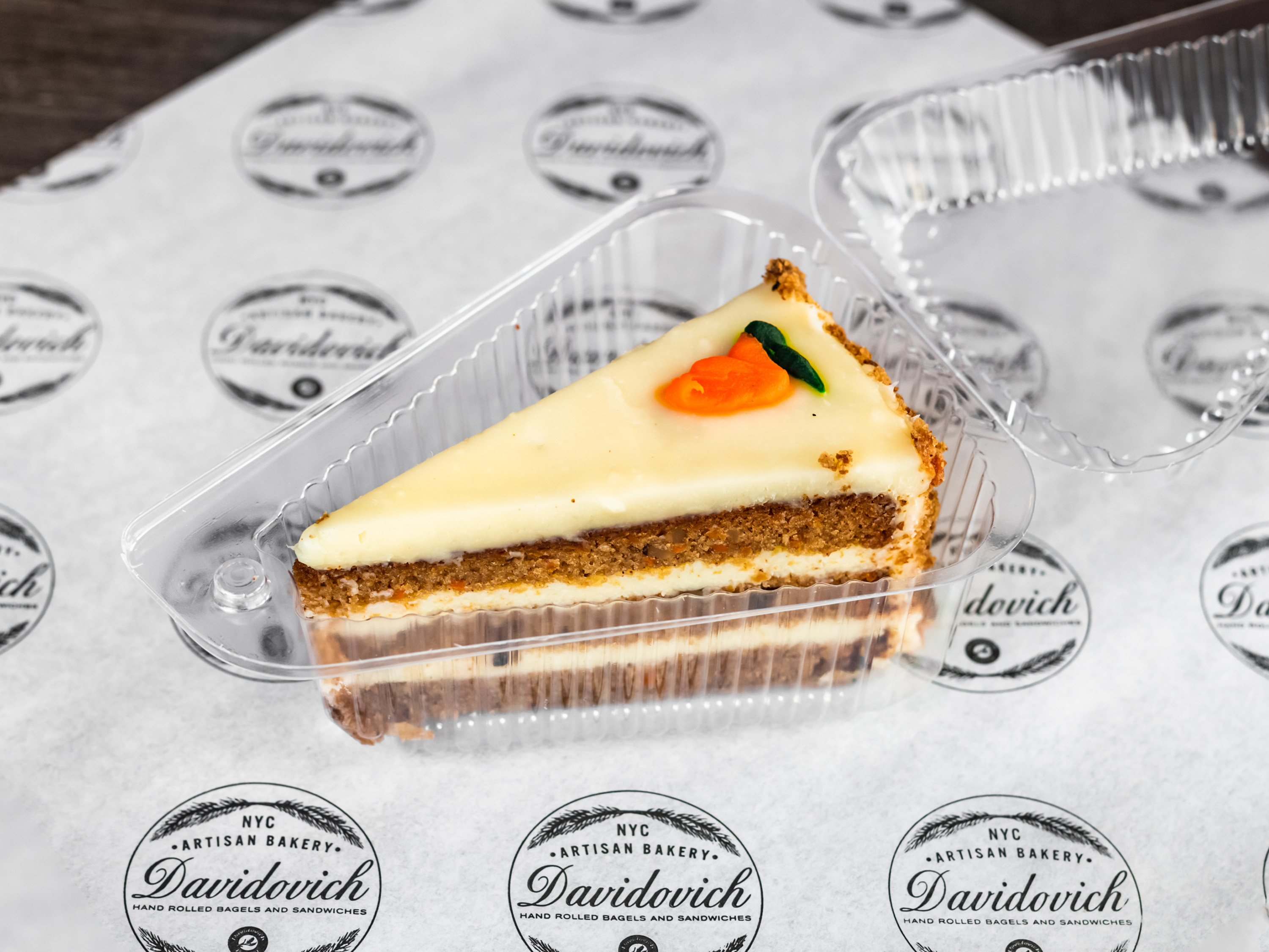 Order Carrot Cake food online from Davidovich bakery catering store, New York on bringmethat.com