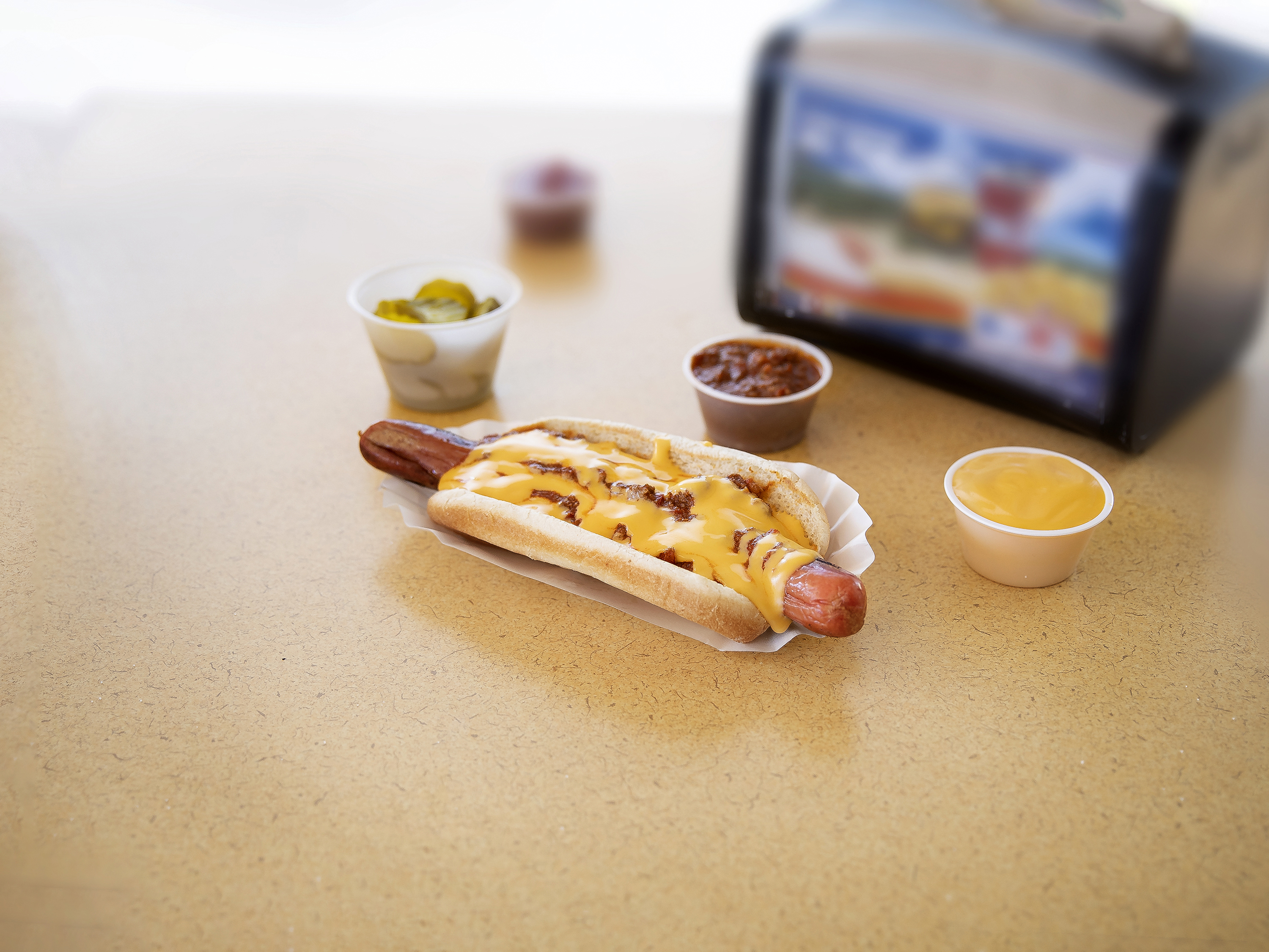 Order Chili Cheese Dog food online from Windmill Gourmet Fast Foods store, Long Branch on bringmethat.com