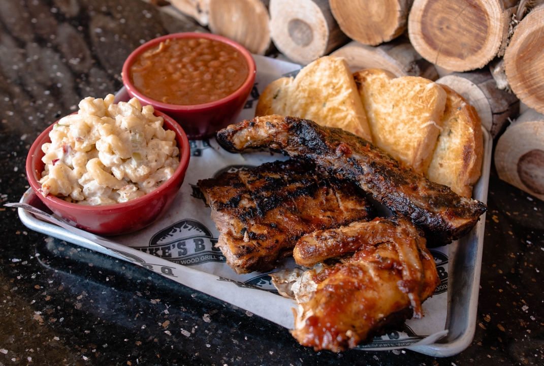 Order #7 Round Up Sampler food online from Mike Bbq store, Escondido on bringmethat.com