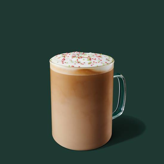 Order Sugar Cookie Almondmilk Latte food online from Starbucks store, Villanova on bringmethat.com