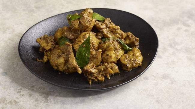 Order Chettinad Chicken Pepper Fry food online from Copper Pot store, Redondo Beach on bringmethat.com