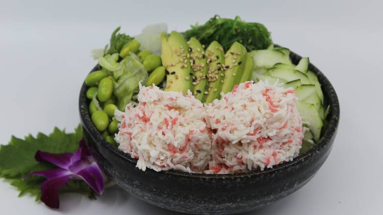 Order Snow Crab Salad Bowl food online from Ij Sushi Burrito store, Seattle on bringmethat.com