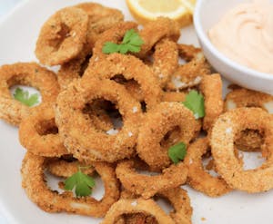 Order Fried Calamari   food online from Sushi Little Tokyo Restaurant store, Cary on bringmethat.com