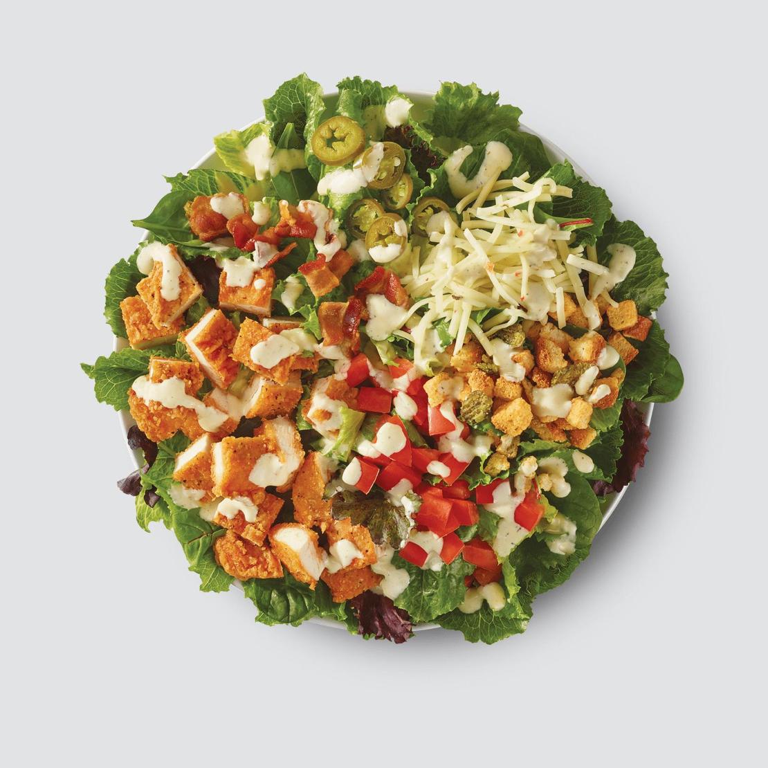 Order Jalapeño Popper Salad food online from Wendy's store, Fishers on bringmethat.com
