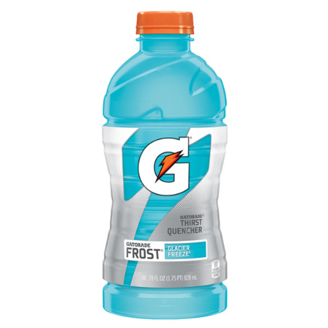 Order Gatorade Frost Glacier Freeze 28oz food online from 7-Eleven store, Los Angeles on bringmethat.com