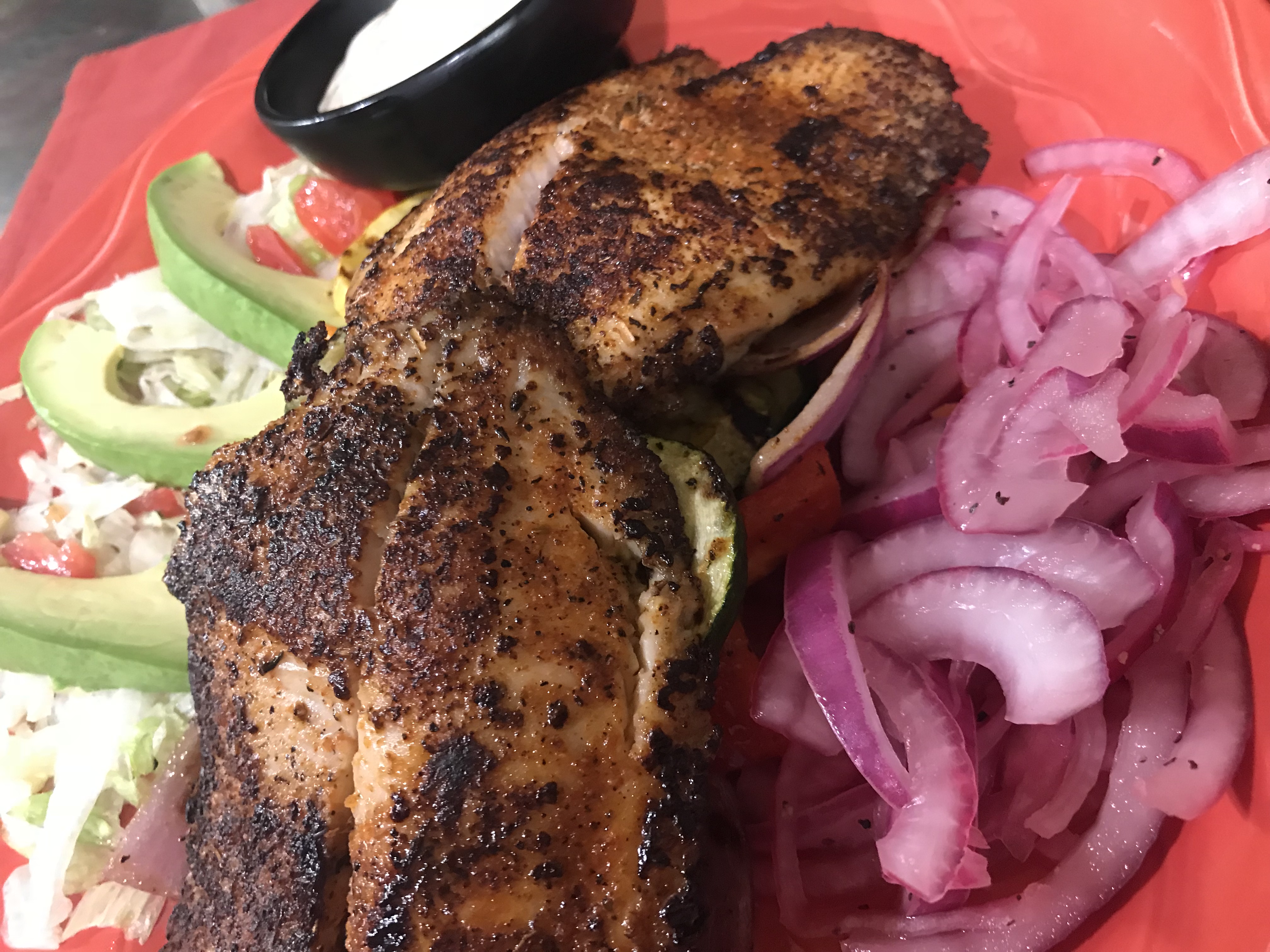 Order Tilapia Gusto food online from Enchilada's store, Dallas on bringmethat.com