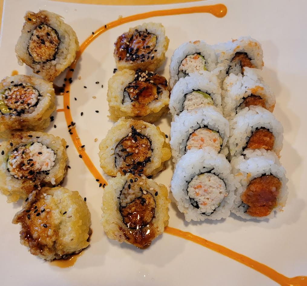Order Roll Combo A food online from Jin Sushi store, Downey on bringmethat.com