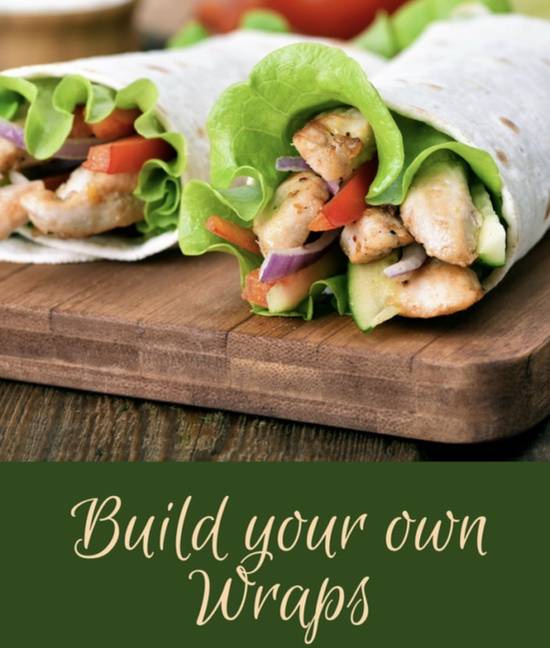 Order Build Your Own Wrap food online from Cabaret Bar & Grille store, Ankeny on bringmethat.com