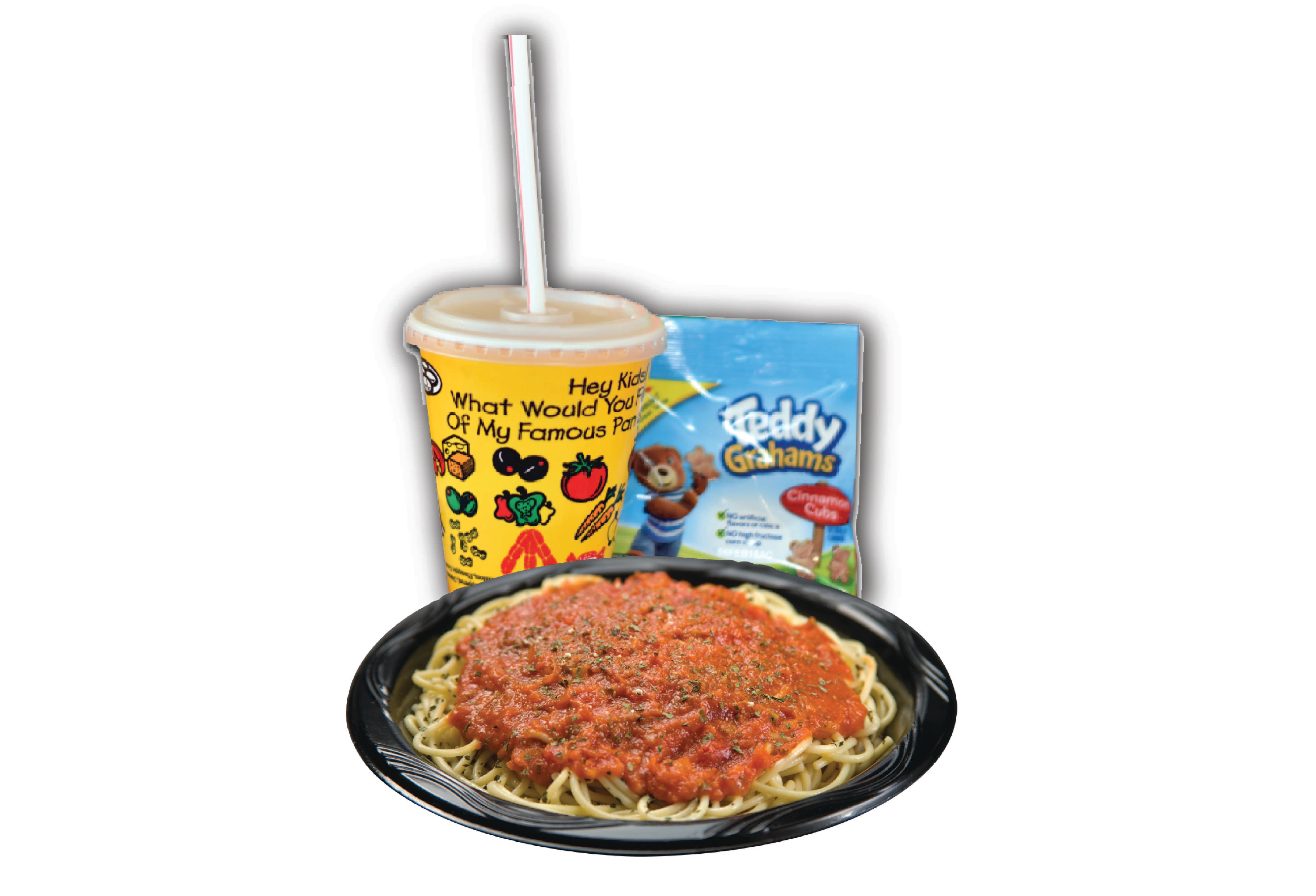 Order Kid's Lite Spaghetti - Kids food online from Rocky Rococo store, Wausau on bringmethat.com