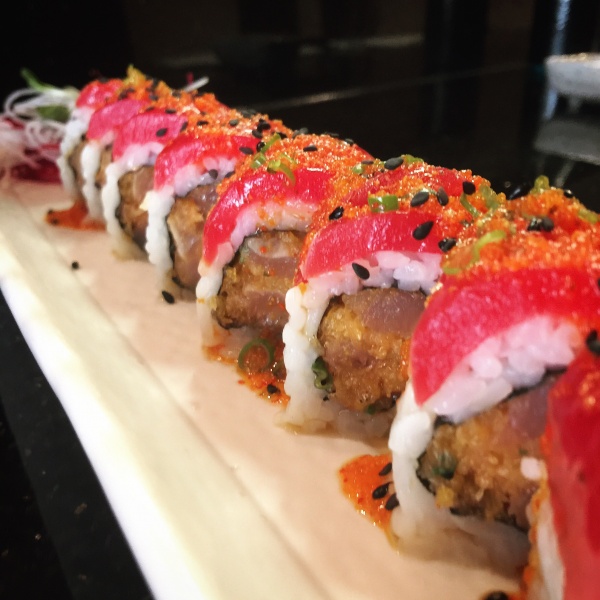 Order Tuna Tataki  Roll food online from Achita Sushi store, Santa Clarita on bringmethat.com