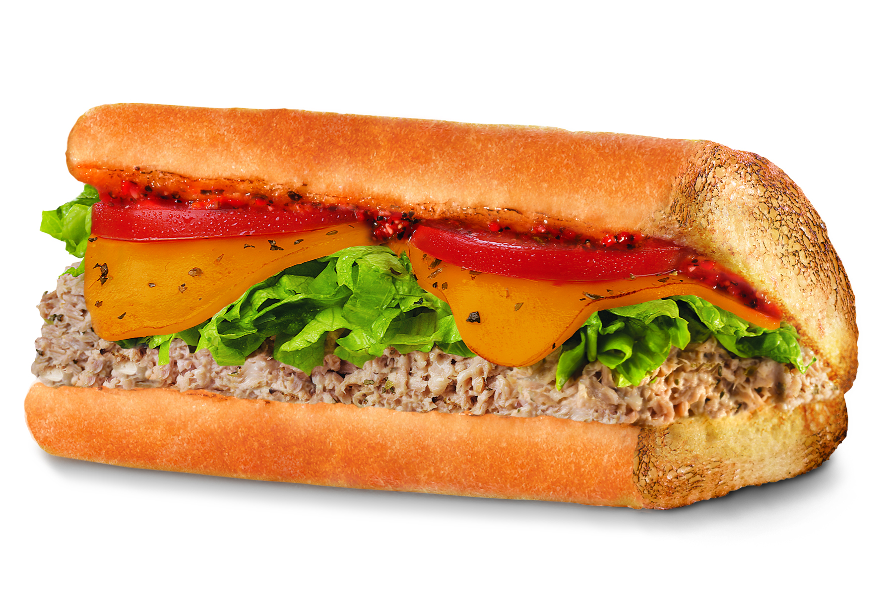 Order Tuna Melt Sub food online from Quiznos store, New Orleans on bringmethat.com