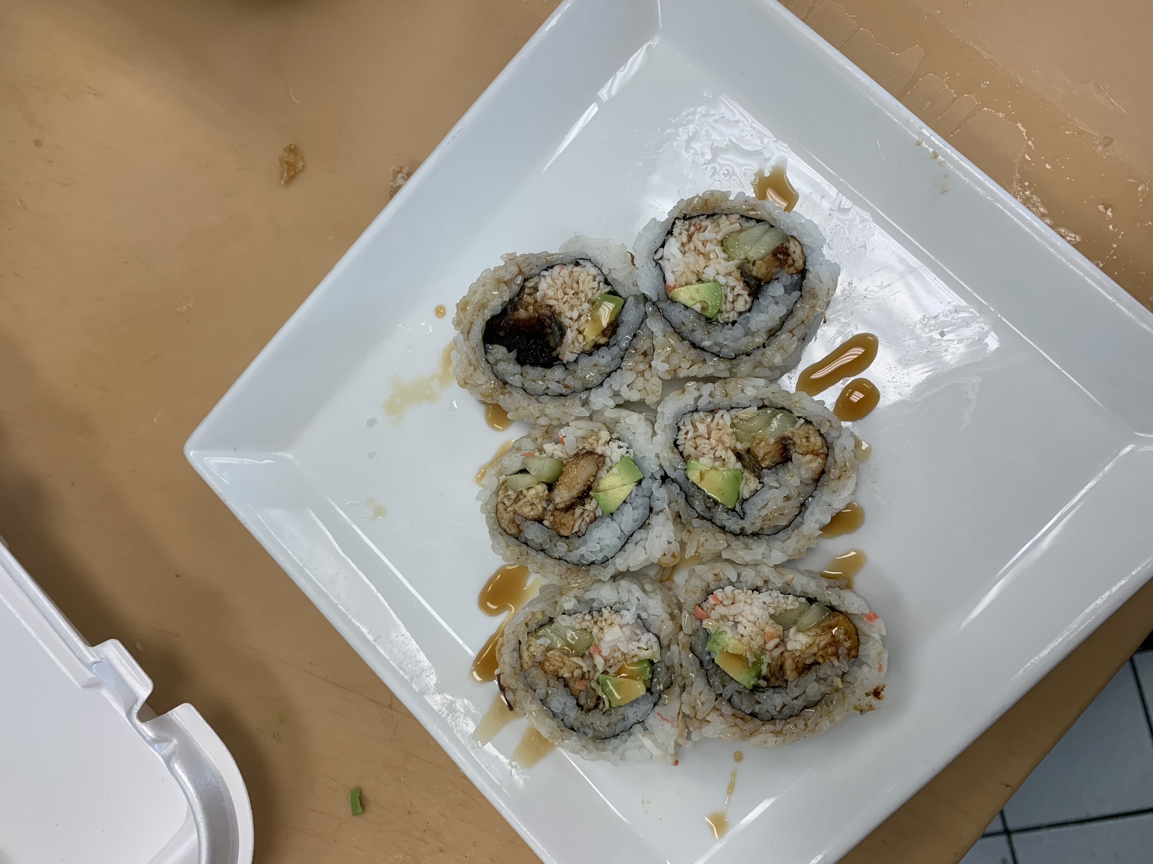 Order 10Piece Voodoo Roll food online from Jazz Sushi Bar store, New Orleans on bringmethat.com