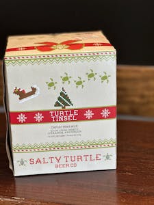Order Turtle Tinsel Christmas Ale by Satly Turtle Beer Company (4x16oz-can)  food online from Topsail Island store, Surf City on bringmethat.com