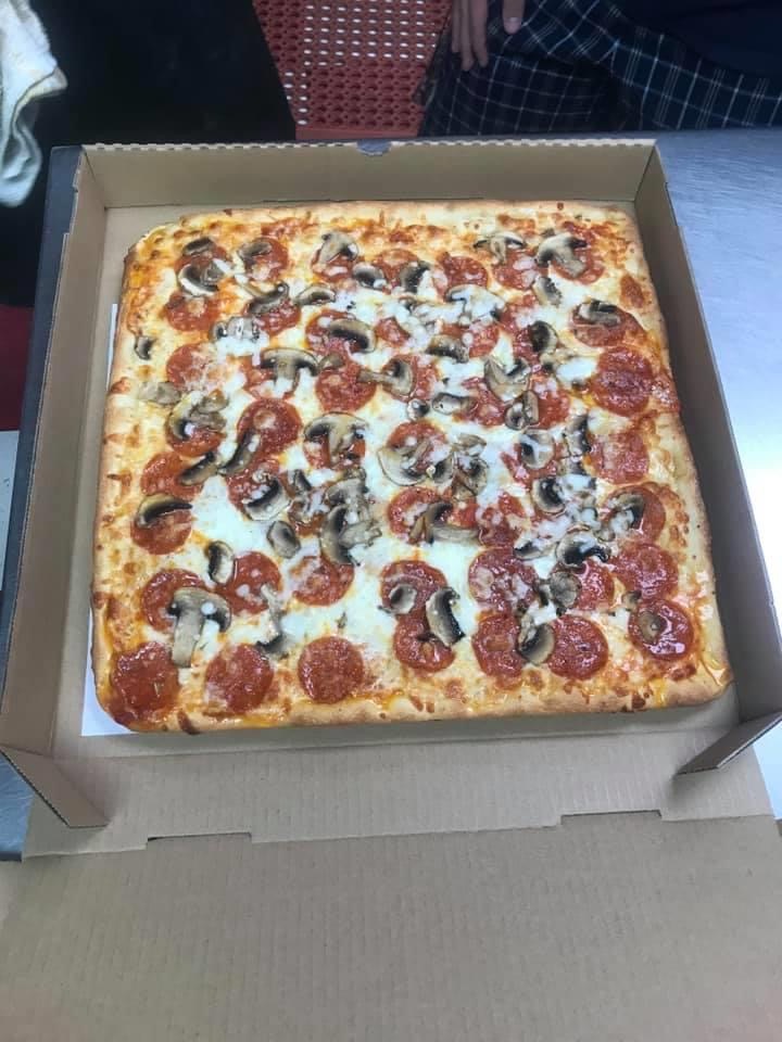 Order 16" Large Sicilian Pizza food online from Big Chefs Pizza store, Norwood on bringmethat.com