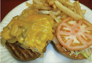 Order Raven's Turkey Burger food online from Tharsy Grill store, Baltimore on bringmethat.com